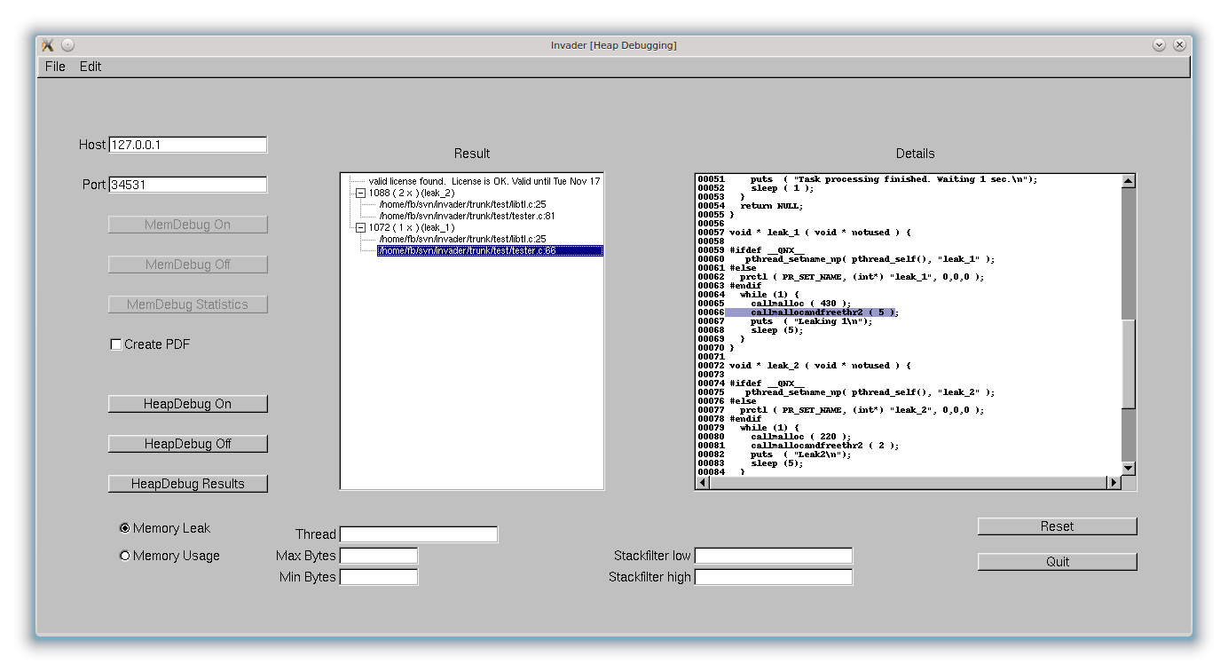 LeakAnalysis